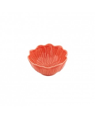 Bol ceramic somon, 12 cm, Flora - BORDALLO PINHEIRO